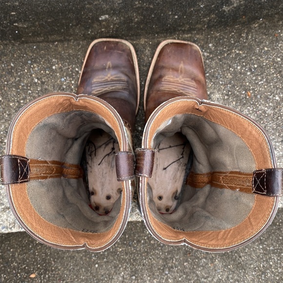 ARIAT Women’s Round Up Patriot Western Boot 8.5 - Picture 10 of 13